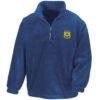 Abundance of Strength  Zip Neck Fleece