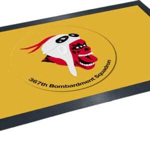 367th BS Logo background colour Bar Runner