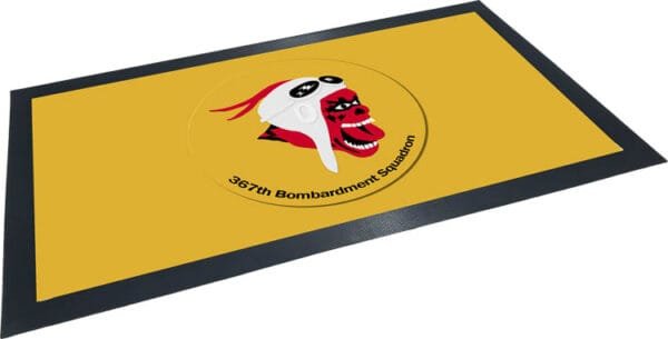 367th BS Logo background colour Bar Runner