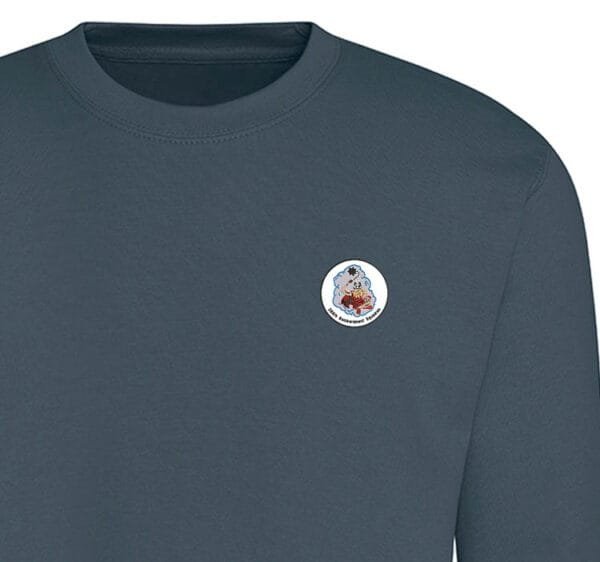 368 Patch v8 for mockup Air Force Blue Sweatshirt