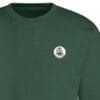 368 Patch v8 for mockup Bottle Green Sweatshirt