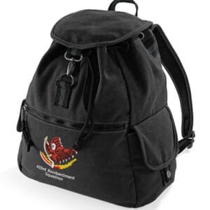 423rd Bomb Squad Embroidered Vintage Canvas Rucksack