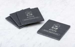 47579 Front Slate Coaster 47579 Laser Etched Slate Coaster