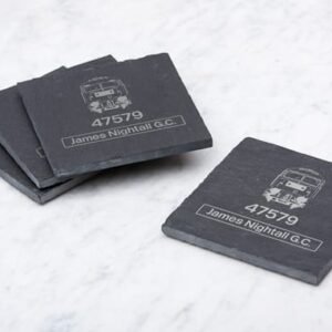 47579 front Laser Etched Slate Coaster