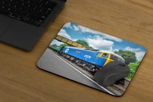 47579 at Ropley mouse mat 47579 in station Mouse Mat