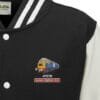 47579 Black and White Varsity Jacket