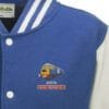 47579 Royal Blue and White Varsity Jacket