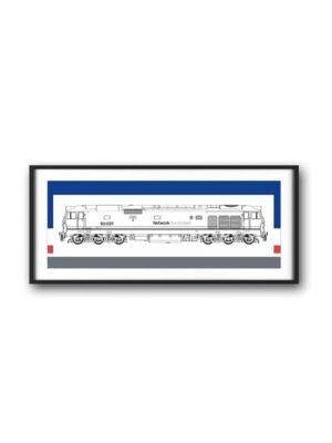 50027 Framed Swash 1 50027 Colour Swash Framed Sign