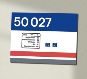50027 Data Panel Metal Sign