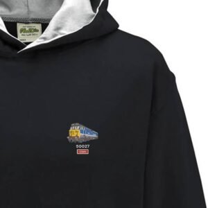 50027 Black Heather Kids Hoodie