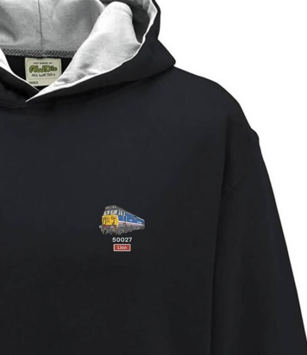 50027 Black Heather Kids Hoodie