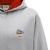 50027 Heather Red Kids Hoodie