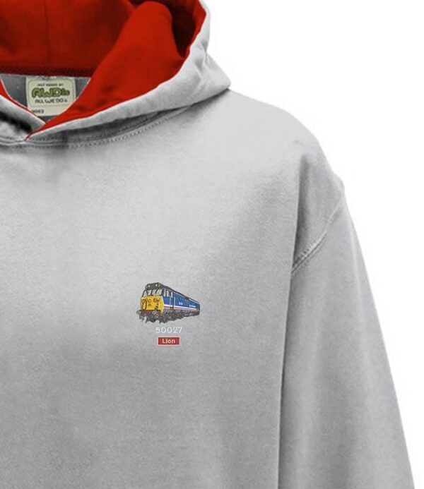 50027 Heather Red Kids Hoodie