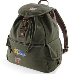50027 Mil Green Vintage Canvas Rucksack 50027 Mil Green Vintage Canvas Rucksack