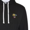 50027 Retro Black and White hoodie