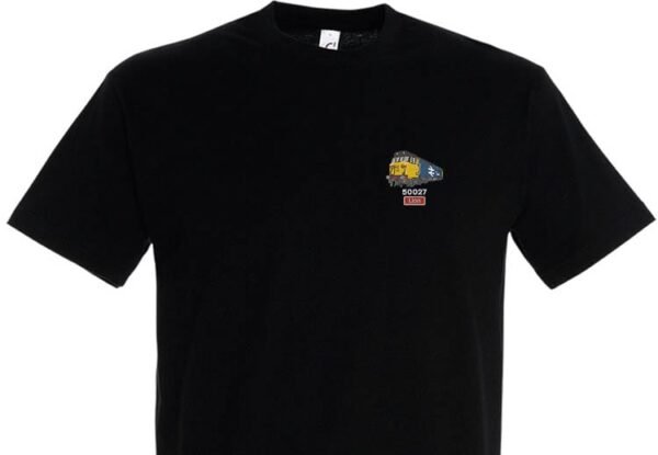50027 Retro Black T-Shirt