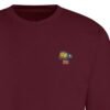 50027 Retro Burgundy Sweatshirt