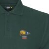 50027 Retro Forest Green Polo