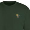 50027 Retro Forest Green Sweatshirt