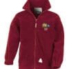 50027 Retro Kids Burgundy Fleece