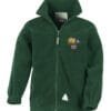 50027 Retro Kids Forest Green Fleece
