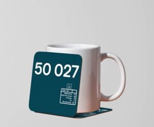 50027 Retro Mug Coaster 50027 Retro Mug Coaster