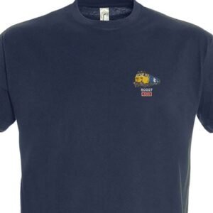 50027 Retro Navy Blue T-Shirt
