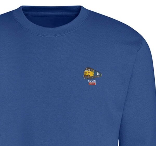 50027 Retro Royal Blue Sweatshirt