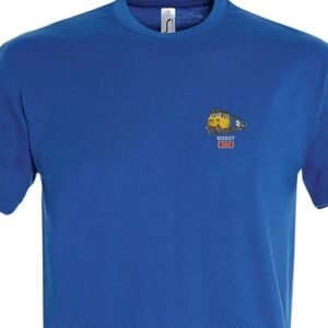 50027 Retro Royal Blue T-Shirt