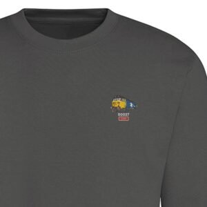 50027 Retro Steel Grey Sweatshirt
