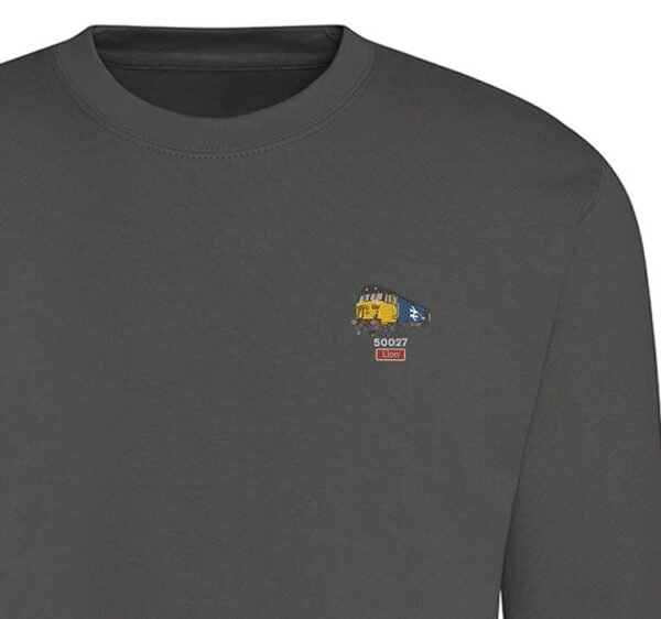 50027 Retro Steel Grey Sweatshirt