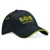 506 Black and yellow cap