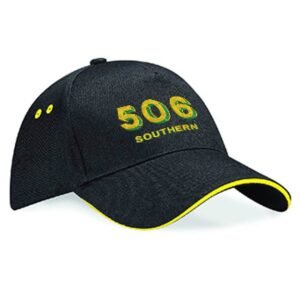 506 Black and yellow cap