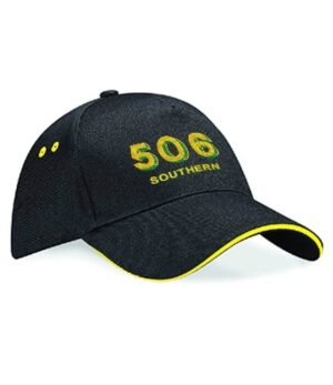 506 Black and yellow cap