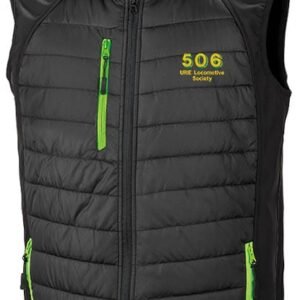 506 Black green Body Warmer