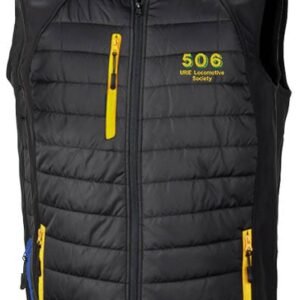 506 Black yellow Body Warmer