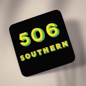 506 text Cardboard Coaster