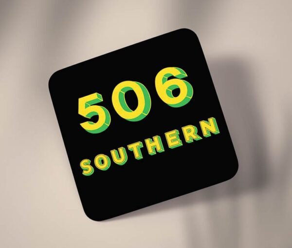 506 text Cardboard Coaster
