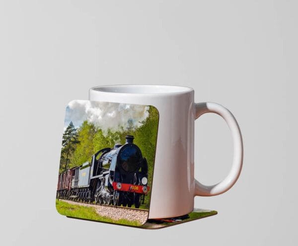 506 train Mug Coaster