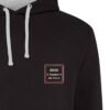 80150 Black heather Hoodie