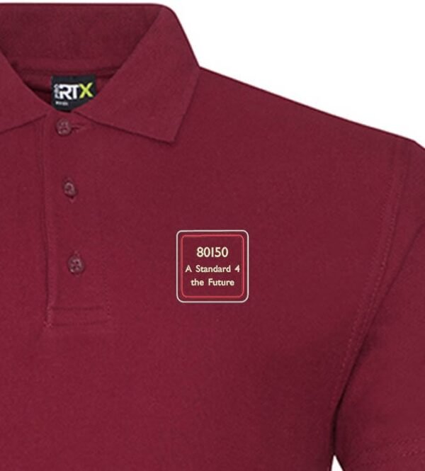 80150 burgundy polo