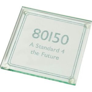 80150 Glass Coaster