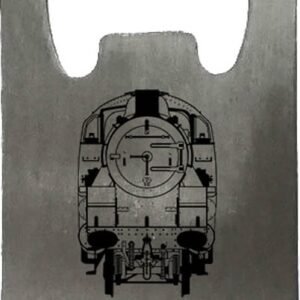 80150 laser etched Stainless steel bottle opener