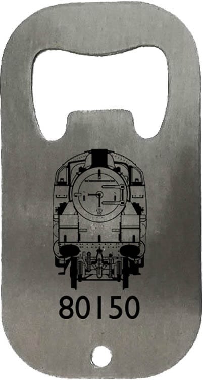 80150 laser etched Stainless steel bottle opener