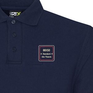 80150 navy Blue polo