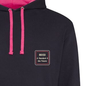 80150 Navy Pink Hoodie