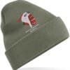 Army Green Cuffed Beanie 367 Clothing v8