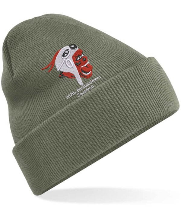 Army Green Cuffed Beanie 367 Clothing v8