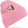 Baby Pink Cuffed Beanie 367 Clothing v8