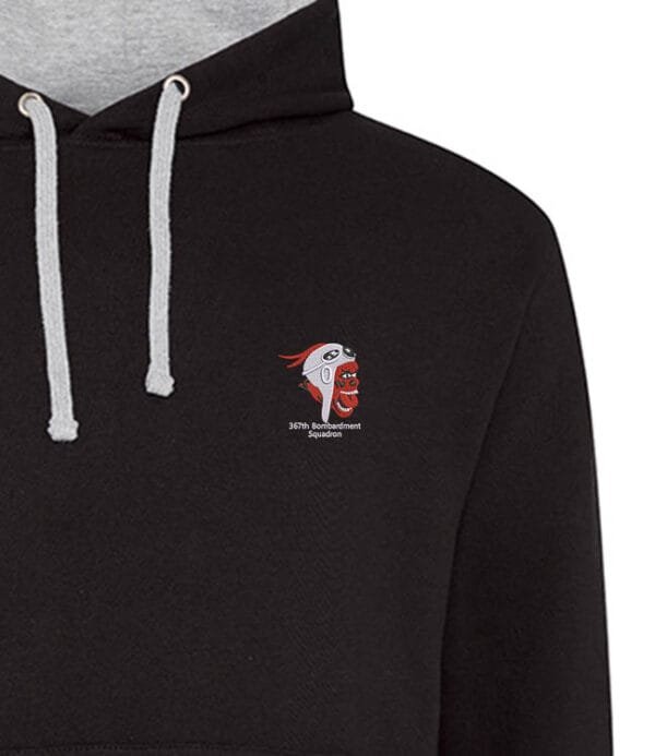 Black and Heather hoodie 367 Clothing v8